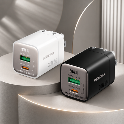 Cargador de pared SmartCube Nano 30W USB-C PD & USB