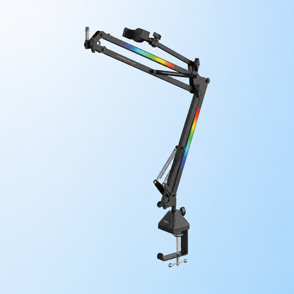 SOPORTE DE MICROFONO RGB THONET & VANDER VX100 NEGRO