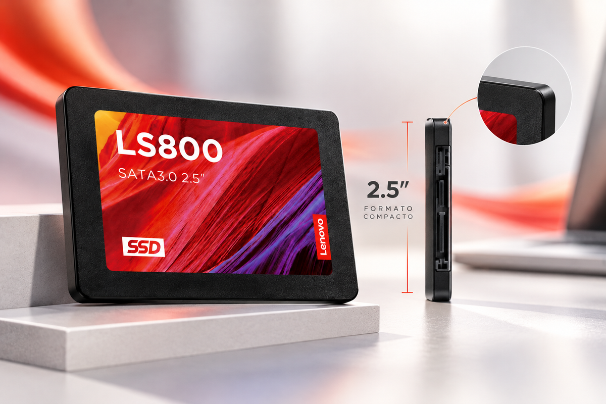 SSD Lenovo LS800 480 GB – SATA III 2,5”
