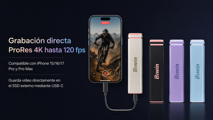 SSD externo portátil BIWIN PD2000