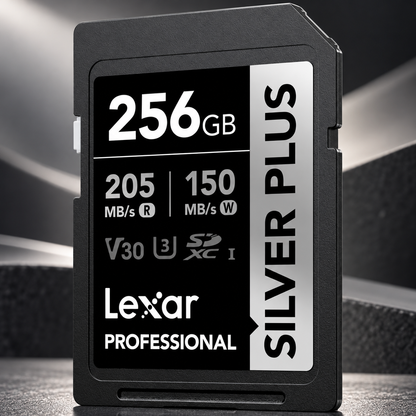 Lexar Professional SILVER PLUS SDXC UHS-I de 256 GB
