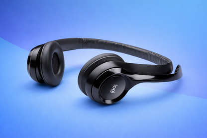 Auriculares Logitech ClearChat H390 Cableado - Negro, Plata - Binaural - Circumaural - 20Hz a 20kHz -