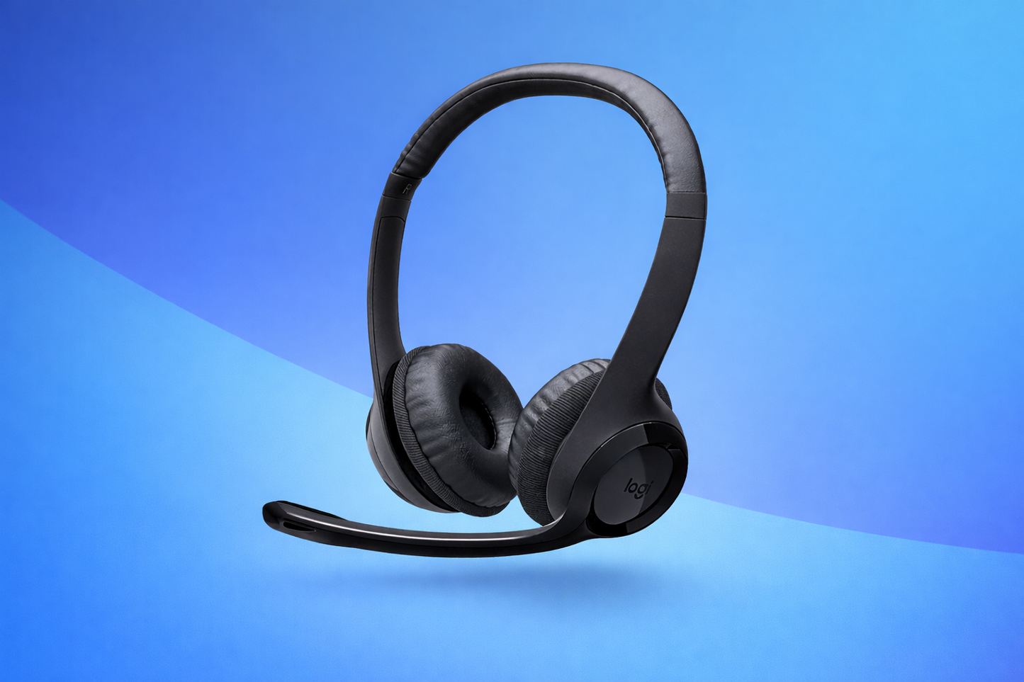 Auriculares Logitech ClearChat H390 Cableado - Negro, Plata - Binaural - Circumaural - 20Hz a 20kHz -