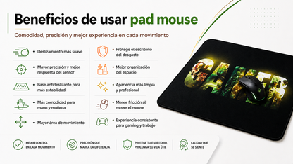 PAD MOUSE GAMER TECH 300*800 2MM - GT80