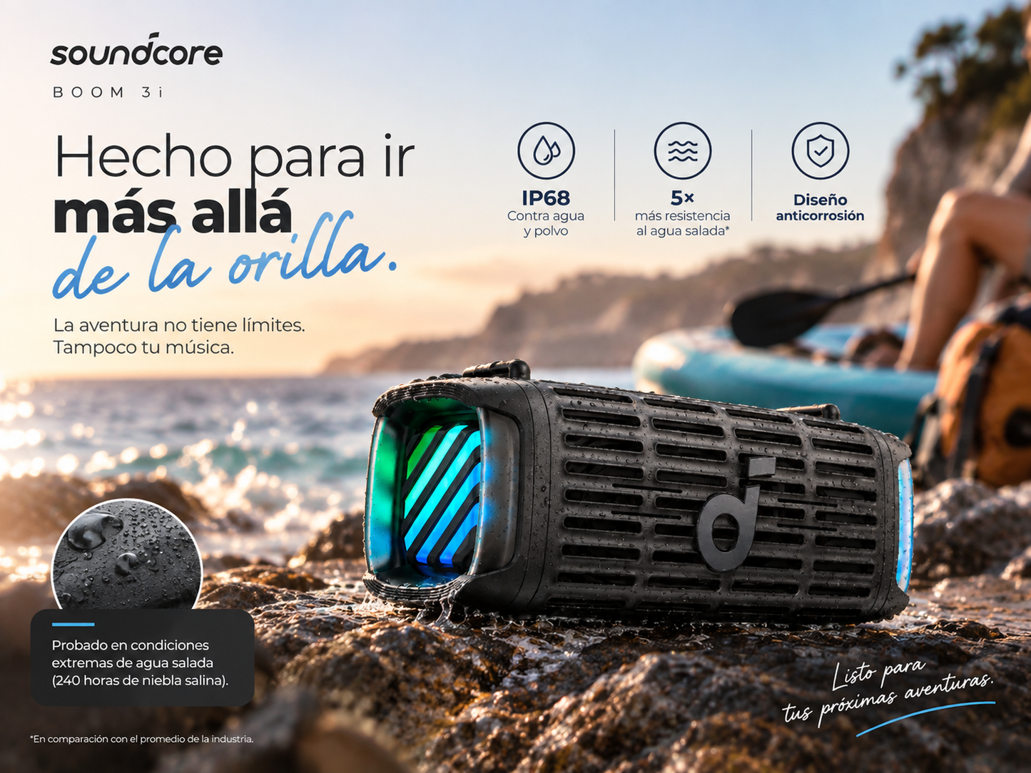 Soundcore Boom 3i Negro