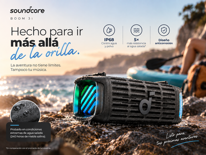 Soundcore Boom 3i Negro