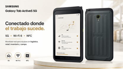 Galaxy Tab Active5 5G en color verde
