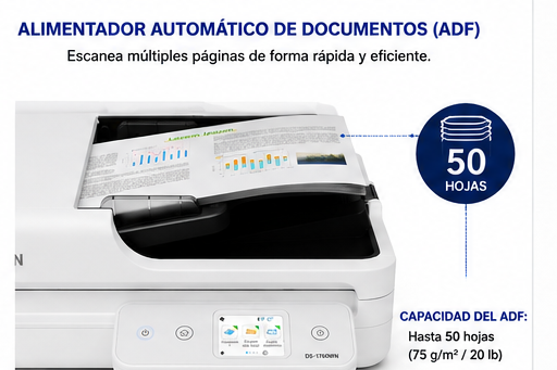 Epson • Escáner de Documentos DS-1760WN