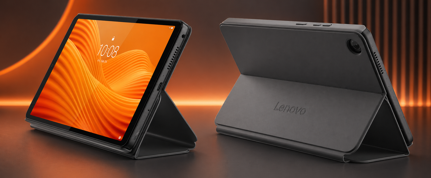 TABLET LENOVO TAB ONE TB305XU, Pantalla 8.7" HD, MediaTek Helio G85, 128GB/Ram 4GB, Android 14, Bluet, WIFI, 4G LTE, Doble Camara, Luna Grey