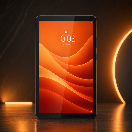 TABLET LENOVO TAB ONE TB305XU, Pantalla 8.7" HD, MediaTek Helio G85, 128GB/Ram 4GB, Android 14, Bluet, WIFI, 4G LTE, Doble Camara, Luna Grey