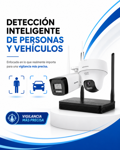 DS- 1 J142I/NKS424W02 H Cámara Wifi Kit Interior 4 MP