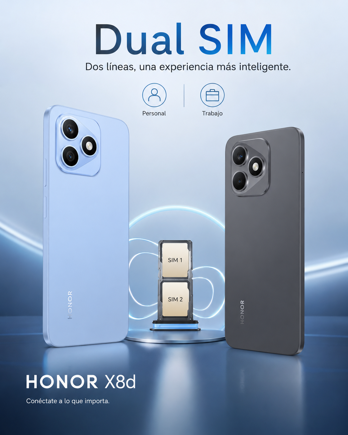 HONOR X8d - Pantalla 6.77"AMOLED
