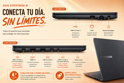 ASUS EXPERTBOOK B1403CVA-S65016 - INTEL CORE I7 1335U
