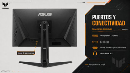 Monitor gamer ASUS TUF Gaming VG27AQL5A de 27”