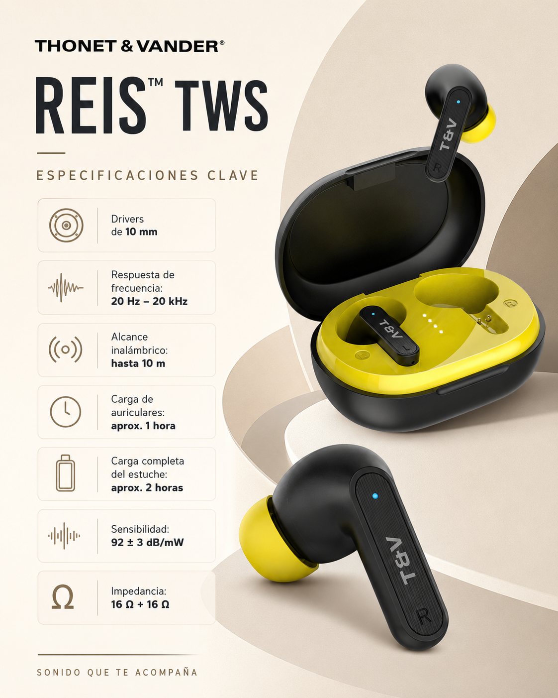 AUDIFONO THONET & VANDER REIS INALÁMBRICO BLUETOOTH
