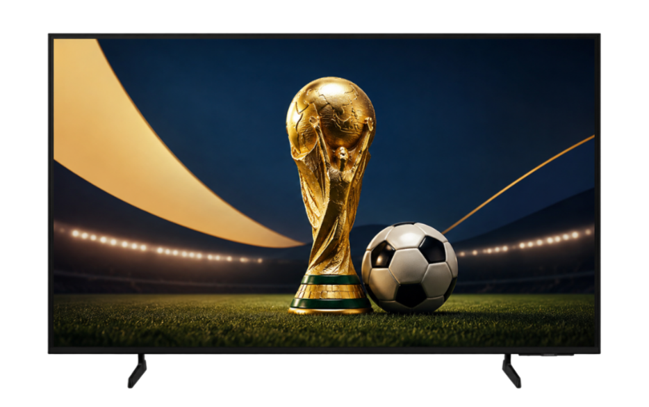Smart TV Samsung Q7F QLED 4K de 43” con diseño negro, resolución 4K UHD de 3840 × 2160