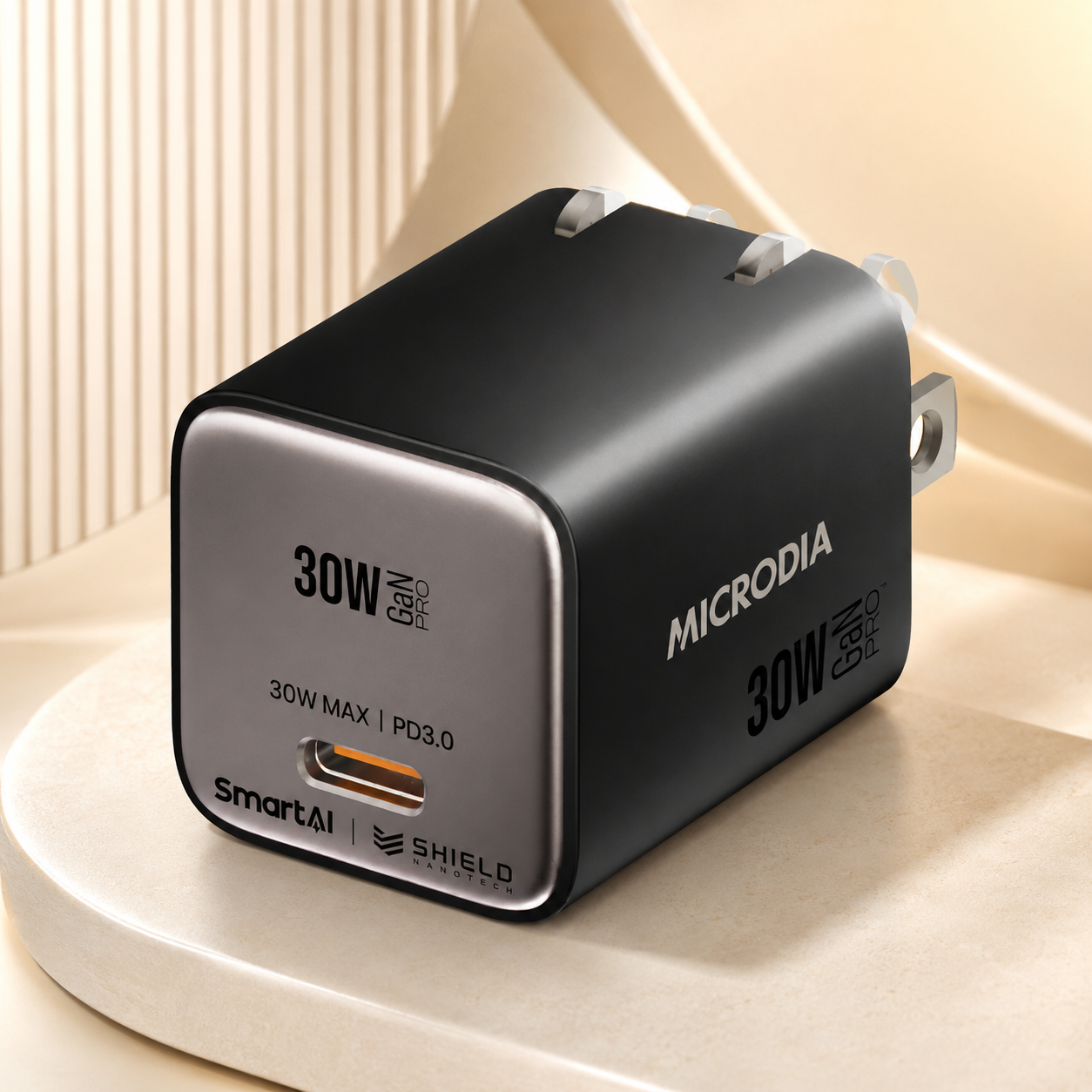Cargador de pared MICRODIA SMARTCube Nano 30W