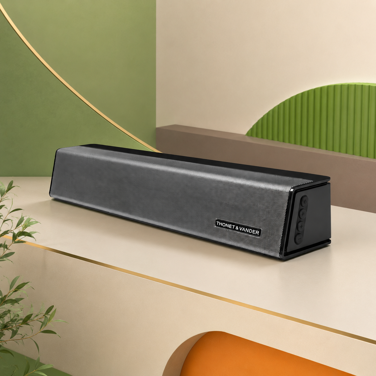 BARRA DE SONIDO THONET & VANDER HOLM BLUETOOTH Y USB 32W